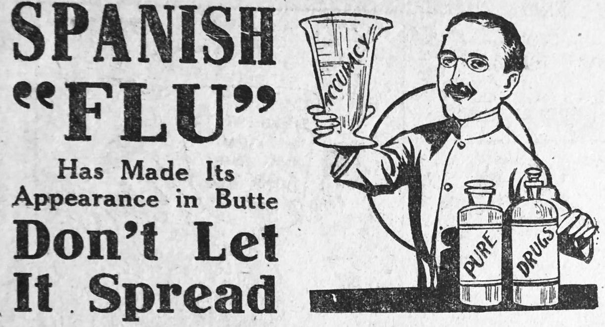 Spanish flu ad